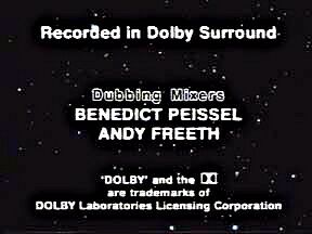 [New Dolby Surround credit in Special Edition]